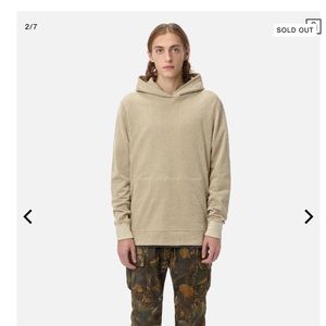 John Elliott Loopwheel Nep Hooded Villian Sweatshirt - Unisex